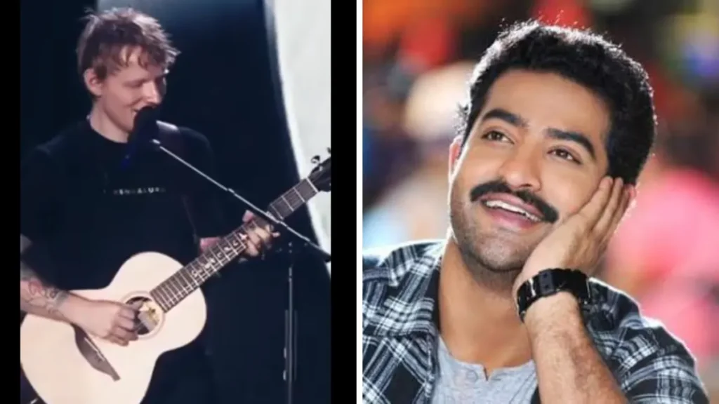Ed Sheeran Sings ‘Chuttammalle’ from NTR’s Devara – Video Goes Viral